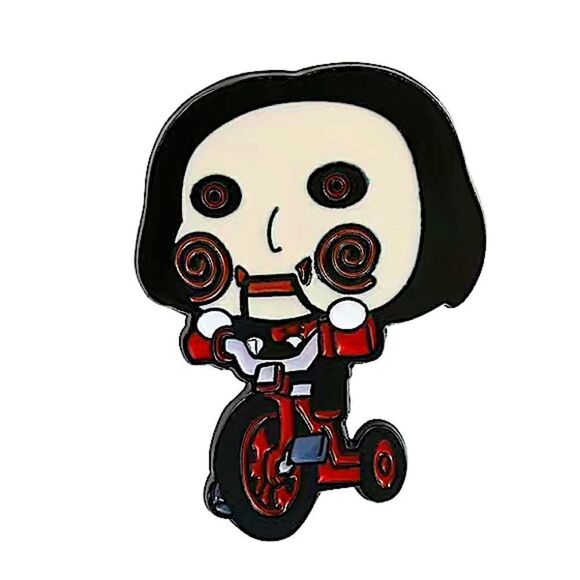 Jigsaw enamel pin - Picture 1 of 3